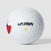 Bandera Poland Texan Golfballen (Logo)
