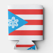 Bandera PR Sol Taino Blikjeskoeler (Achterkant)