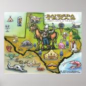 Bandera Texas Poster (Voorkant)