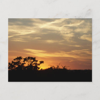 Bandera Texas Sunset Briefkaart