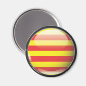 Bandera y escudo de Cataluña Magneet (Voorkant / Achterkant)
