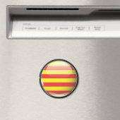Bandera y escudo de Cataluña Magneet (Insitu (Vaatwasser))
