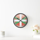 Bandera y escudo de Euskadi Ronde Klok (Huis)