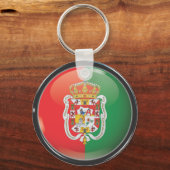 Bandera y escudo de Granada Sleutelhanger (Voorkant)
