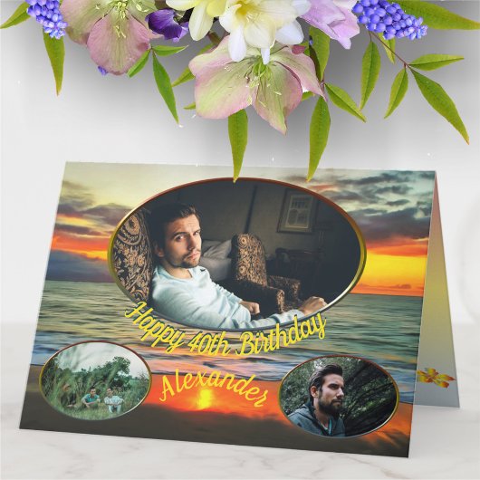 Banderas Bay Birthday Sunset 1738 Kaart