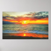 Banderas Bay Sunset 1738 Art Print (Voorkant)