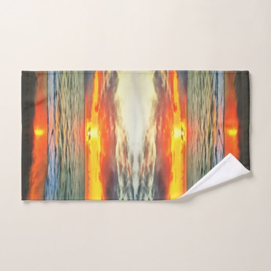 Banderas Bay Sunset 1738 Badhanddoek Set Bad Handdoek (Handdoek)