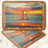 Banderas Bay Sunset 1738 Badmat