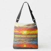 Banderas Bay Sunset 1738 Crossbody Tas (Voorkant)