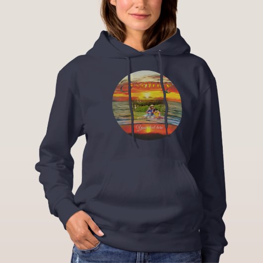 Banderas Bay Sunset 1738 Hoodie (Voorkant)