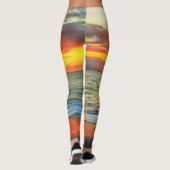 Banderas Bay Sunset 1738 Leggings (Achterkant)
