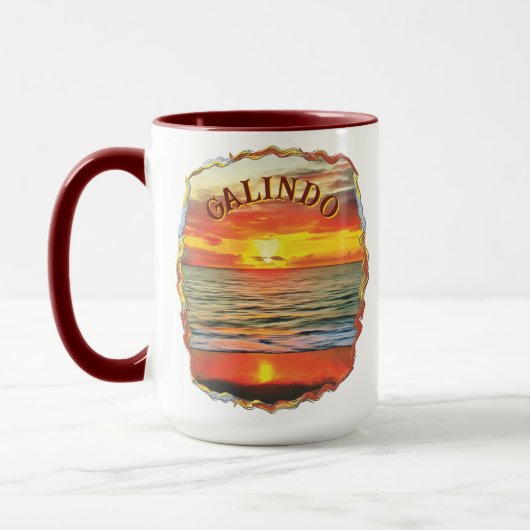 Banderas Bay Sunset 1738 Mok (Links)