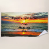 Banderas Bay Sunset 1738 Strandlaken (Voorkant)