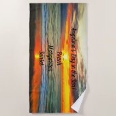 Banderas Bay Sunset 1738 Strandlaken (Voorkant)