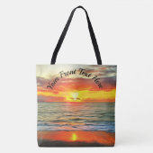 Banderas Bay Sunset 1738 Tote Bag (Voorkant)