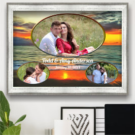 Banderas Bay Sunset Love 1738 Art Print