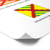 Banderas de los Tercios Españoles Poster (Hoek)