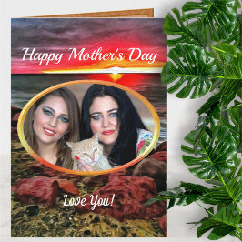 Banderas Happy Moederdag Sunset 914 Kaart