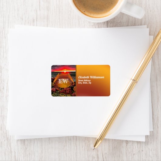 Banderas Rocky Sunset 914 Adres Etiket (Insitu)