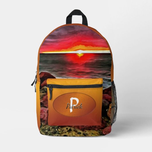 Banderas Rocky Sunset 914 Bedrukte Rugzak (Voorkant)