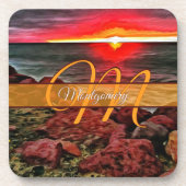 Banderas Rocky Sunset 914 Bier Onderzetter (Voorkant)