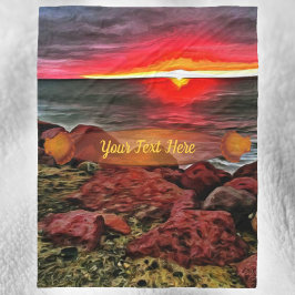 Banderas Rocky Sunset 914 Fleece Deken