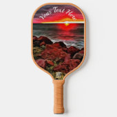 Banderas Rocky Sunset 914 Pickleball Paddle (Voorkant)