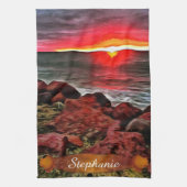 Banderas Rocky Sunset 914 Theedoek (Verticaal)