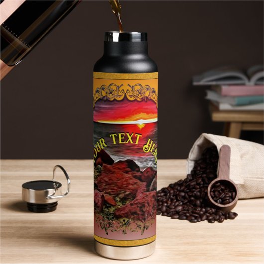 Banderas Rocky Sunset 914 Waterfles