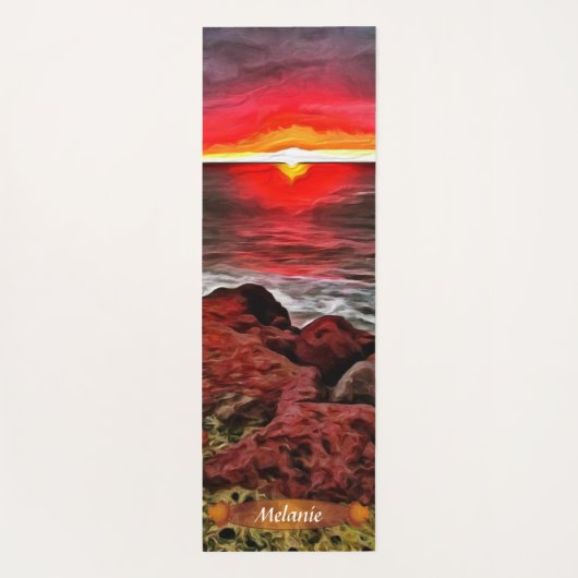 Banderas Rocky Sunset 914 Yogamat (Achterkant)