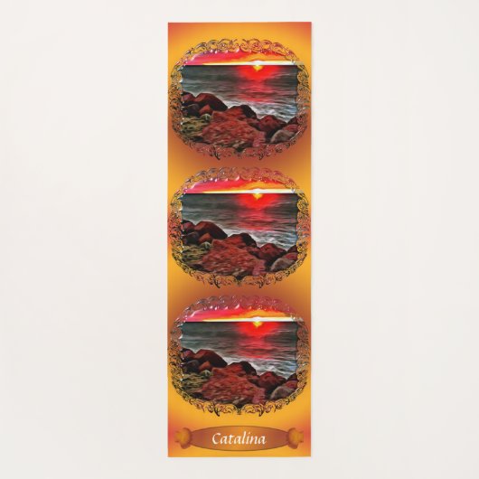 Banderas Rocky Sunset 914 Yogamat (Achterkant)