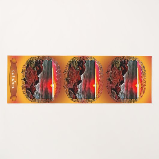 Banderas Rocky Sunset 914 Yogamat (Voorkant (horizontaal))