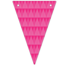 Banderines con triángulos rosas vlaggetjes