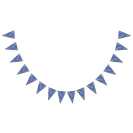 Banderines effecto marmolado azul vlaggetjes