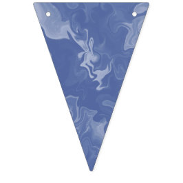 Banderines effecto marmolado azul vlaggetjes