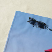 Bandhanddoek voor Crispoint Lighthouse Strandlaken (In situ)