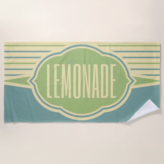 Bandhanddoek voor limonade strandlaken (Voorkant)