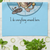 Bandicoot I Do Everything Around Here One Man Band Theedoek (Gevouwen)