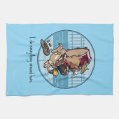 Bandicoot I Do Everything Around Here One Man Band Theedoek (Horizontaal)