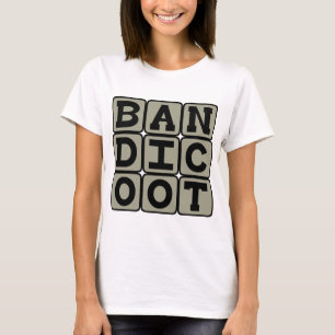 Bandicoot, Marsupial Omnivore T-shirt