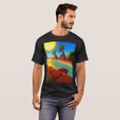 Bandicoot Zonsondergang T-shirt (Voorkant volledig)