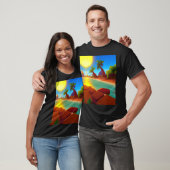 Bandicoot Zonsondergang T-shirt (Unisex)