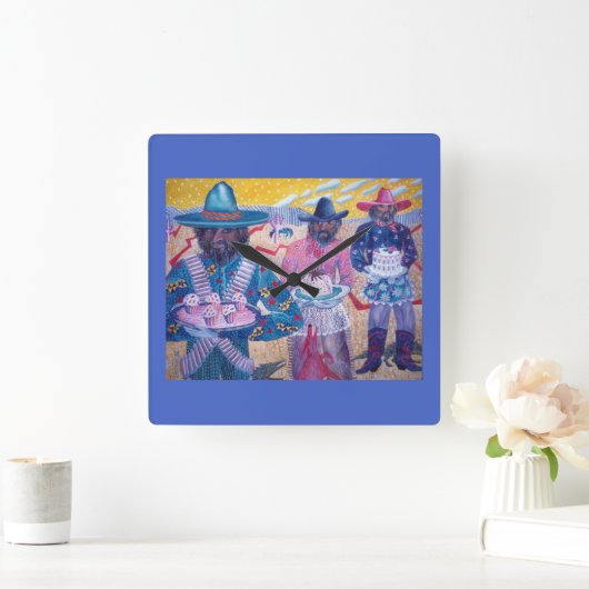 Bandido Bakeoff Vierkante Klok (Huis)