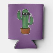 Bandidoninja van de cactus maskeerde stiekeme blikjeskoeler (Voorkant)