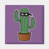 Bandidoninja van de cactus maskeerde stiekeme magneet (Voorkant)
