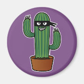 Bandidoninja van de cactus maskeerde stiekeme magneet (Voorkant)