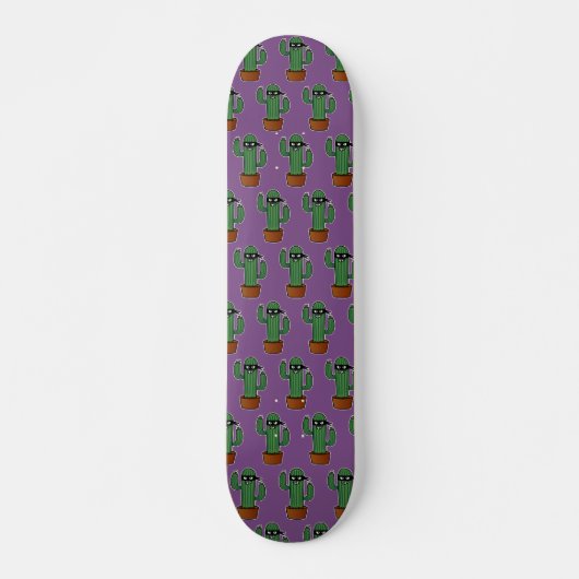 Bandidoninja van de cactus maskeerde stiekeme persoonlijk skateboard (Voorkant)