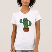 Bandidoninja van de cactus maskeerde stiekeme t-shirt (Voorkant)