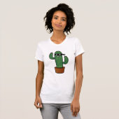 Bandidoninja van de cactus maskeerde stiekeme t-shirt (Voorkant volledig)