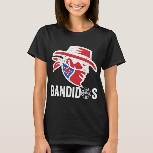 Bandidos-man met masker t-shirt (Voorkant)